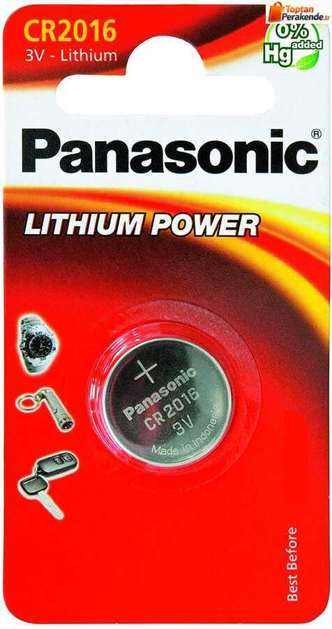 Panasonic CR-2016EL/1B 3V Pil